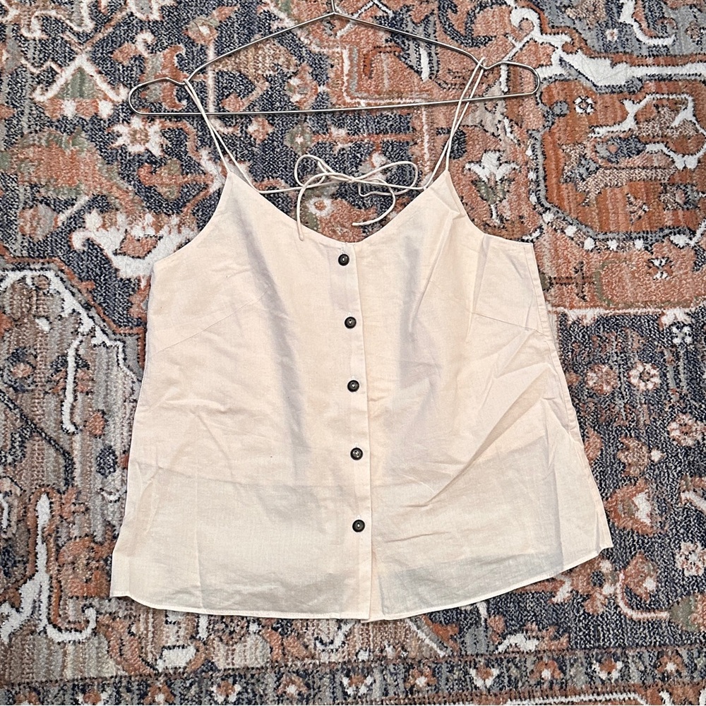 Metiseko Button up cotton top